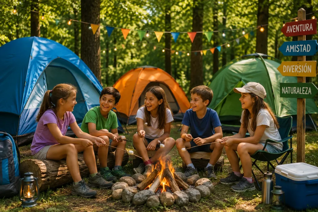 acampadas infantiles