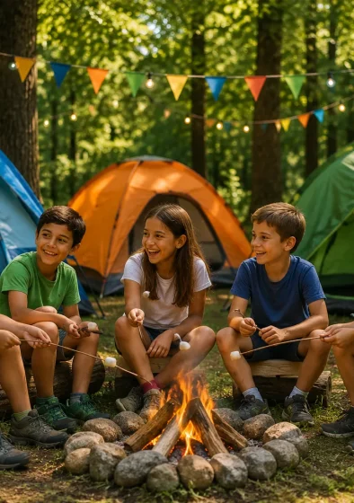 acampadas infantiles